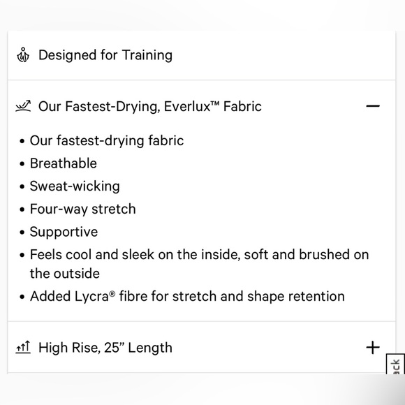 Lululemon Wunder Train High-Rise Tight with Pockets 25" - Picture 3 of 3